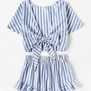Two piece shorts set